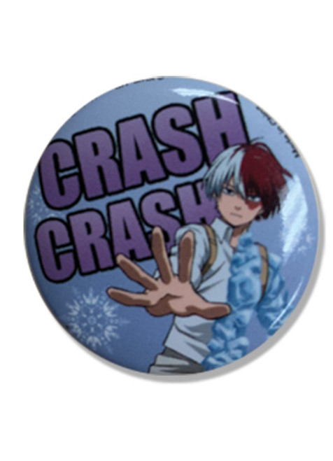 My Hero Academia: Button - Todoroki Crash Crash