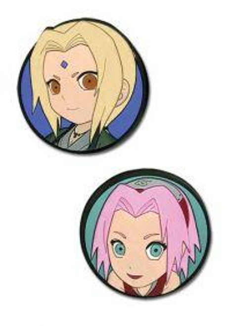 Naruto Shippuden: Pins - Tsunade and Sakura (Set of 2)