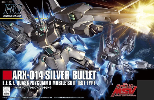Gundam Unicorn: HGUC 1/144 Model Kit - ARX-014 Silver Bullet