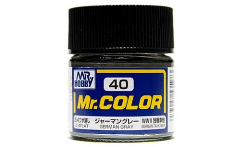 Mr. Hobby: Paint Jar -  Mr. Color C40 German Gray