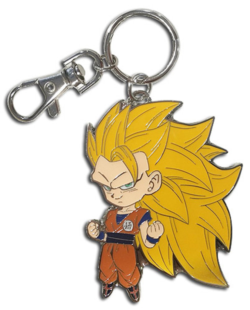 Dragon Ball Super: Key Chain - Metal SD SS3 Goku
