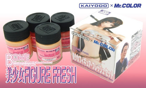 Mr. Hobby: BOME Presents Cutie Girls Figure Fresh Color Set