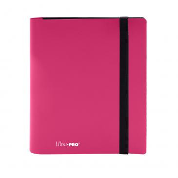 Ultra-Pro: 4-Pocket Pro-Binder - Eclipse - Hot Pink