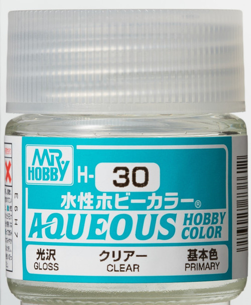 Mr. Hobby: Paint Jar - Aqueous Color H30 Gloss Clear