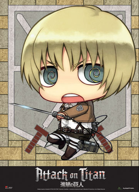 Attack on Titan: Wall Scroll - SD Armin