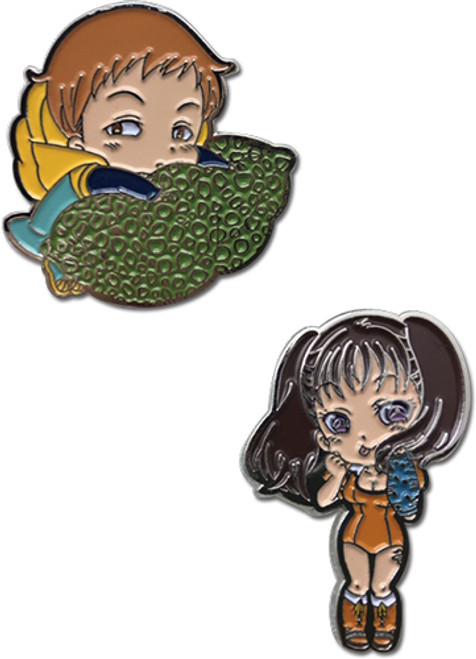 The Seven Deadly Sins - Pins - King & Diane (Set of 2)