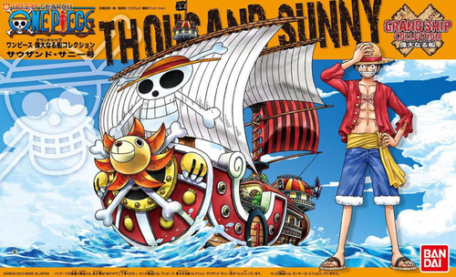One Piece: Grand Ship Collection Model Kit - GSC01 Thousand Sunny