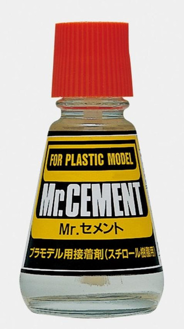 Mr. Hobby: Plastic Cement - MC124 Mr. Cement 25ml Bottle