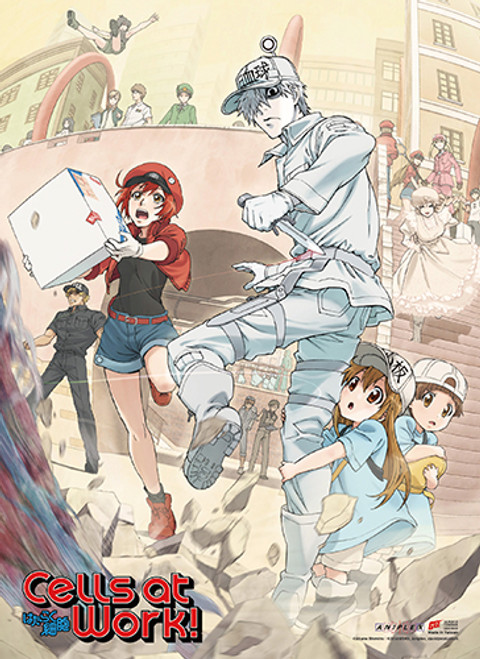 Cells at Work: Wall Scroll - Key Art (High End)