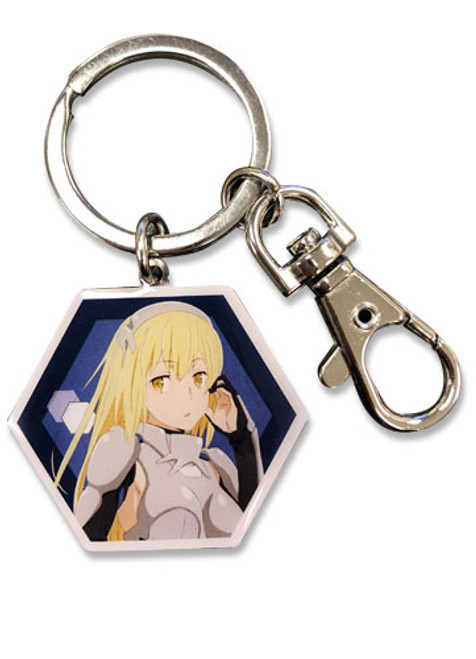 Is It Wrong to Try to Pick Up Girls in a Dungeon?: Key Chain - Ais Metal