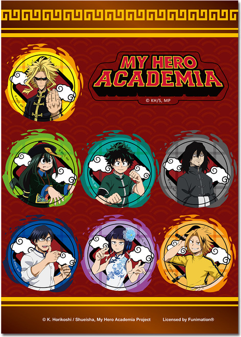 My Hero Academia S3 : Sticker - Artwork 1 Set