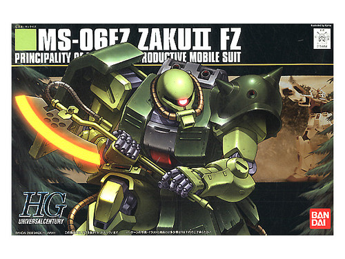 Gundam 0080: HG 1/144 Scale Model - MS-06FZ Zaku II FZ