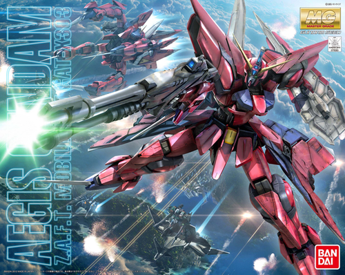 Gundam SEED: MG 1/100 Scale Plastic Model Kit - GAT-X303 Aegis Gundam