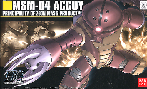 Gundam 0079: HG 1/144 Scale Plastic Model Kit - MSM-04 Acguy