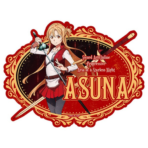 Sword Art Online Progressive Aria of a Starless Night: Travel Sticker - Asuna
