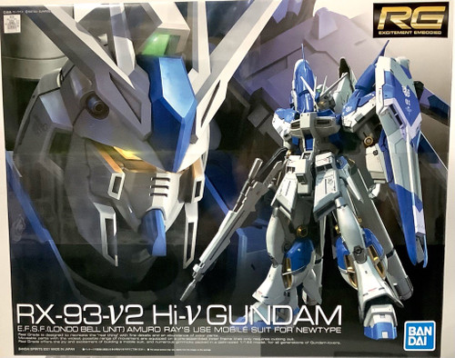 Gundam Char's Counterattack Beltorchika Children: RG 1/144 Scale Model Kit - RX-93-v2 Hi-Nu Gundam(105034348)