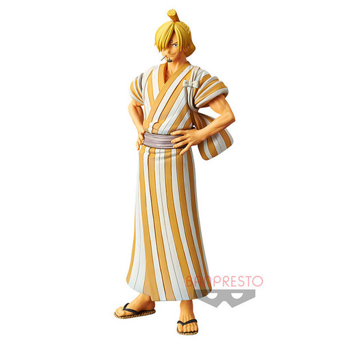 One Piece: Non-Scale Figure - DXF The Grandline Men Wanokuni Vol. 5 Sanji