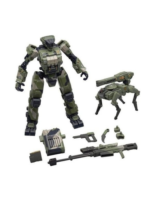 Original Character: 1/8 Scale Action Figure - Forging Soul Series AGS-19 CASF Rhino 81-C (Ground Force Sniper Type)