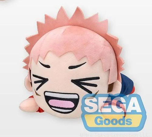 Jujutsu Kaisen: Plush - Nesoberi Lay-Down SP Plush Yuji Itadori - Opened Mouth