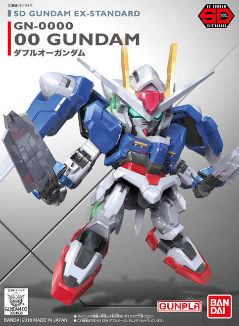 Gundam 00: SD EX-Standard Model Kit - GN-0000 00 Gundam