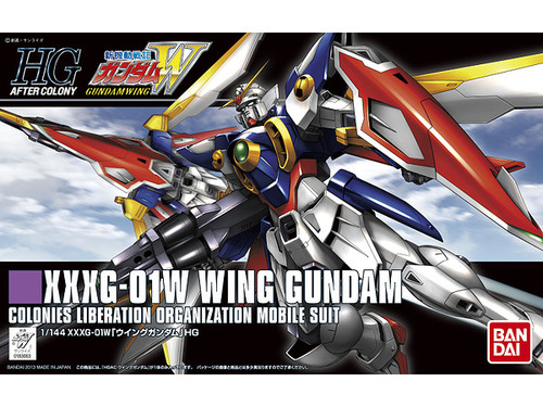 Gundam Wing: HGAC 1/144 Scale Plastic Model Kit - XXXG-01W Wing Gundam