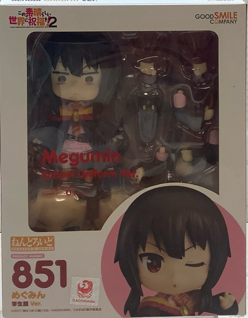 Konosuba 2: Nendoroid (#851) - Megumin & Chomusuke (School Uniform Ver.)(105073967)