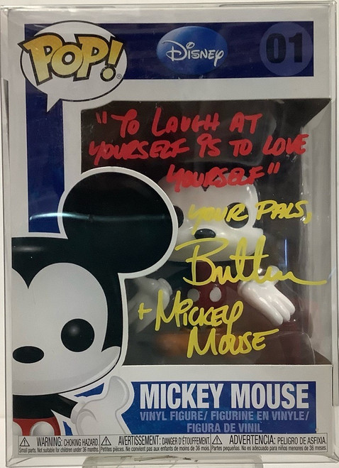 Disney: POP Figure - Mickey Mouse (Autographed By Bret Iwan)(105077336)