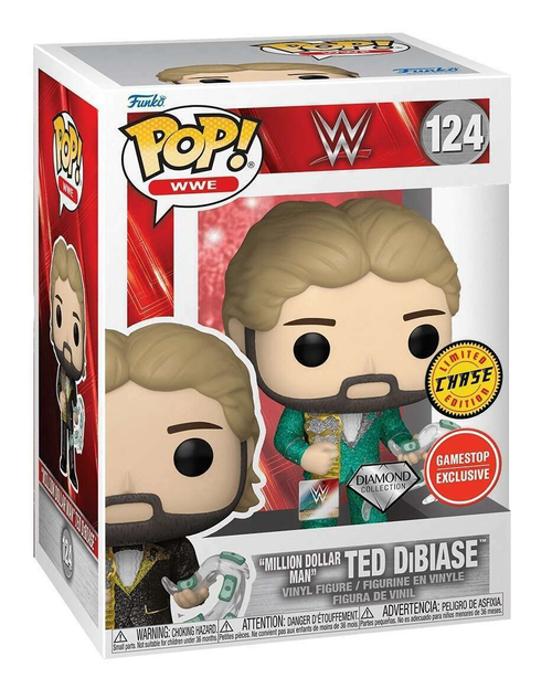 WWE : POP Figure - Ted Dibiase Diamond Collection Game Stop Exclusive Chase(105079424)