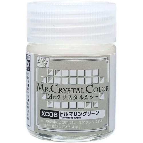 Mr. Color: Paint Jar - Mr. Crystal Color XC06 Tourmaline Green