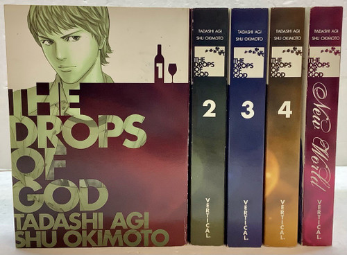 The Drops of God: Manga Vol. 1 - 4 (SET) + The Drop of Gods New World(105082588)