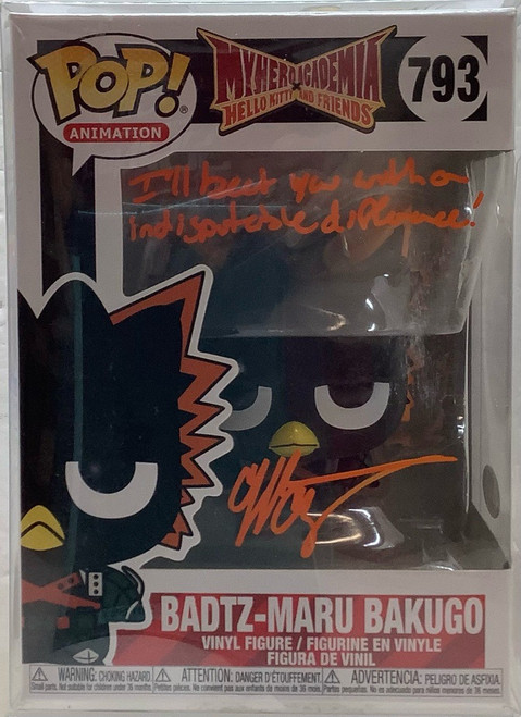 Sanrio x My Hero Academia: POP! Figure - Badtz Maru x Bakugo Katsuki (Clifford Chapin Autograph)(105081998)