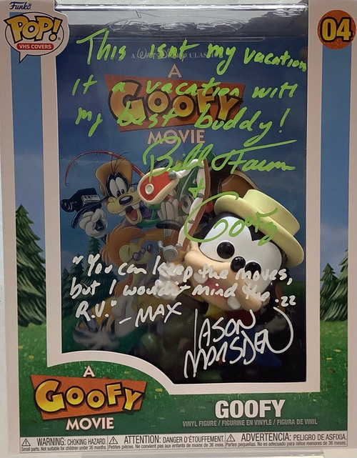 goofy autograph