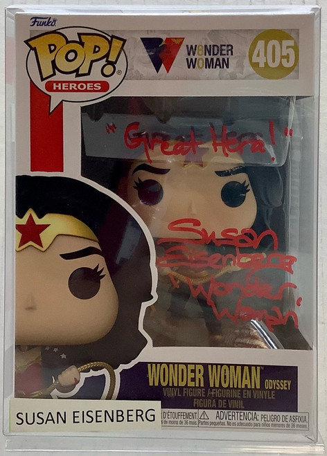Wonder Woman 80th Anniversary: Funko Pop Figure - Wonder Woman Odyssey (Autographed By Susan Eisenberg)(105084542)
