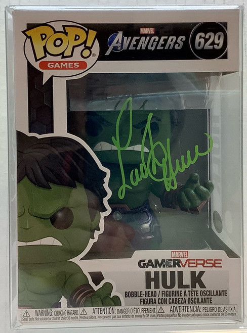 Avengers Game: POP! Figure - Hulk (Stark Tech Suit) (Autographed By Lou Ferrigno)(105084519)