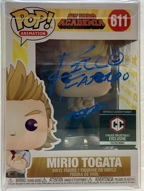 My Hero Academia: POP! Vinyl Figure - Mirio Togata (Chalice Collect. Excl.)(Ricco Fajardo Autograph)(105085195)