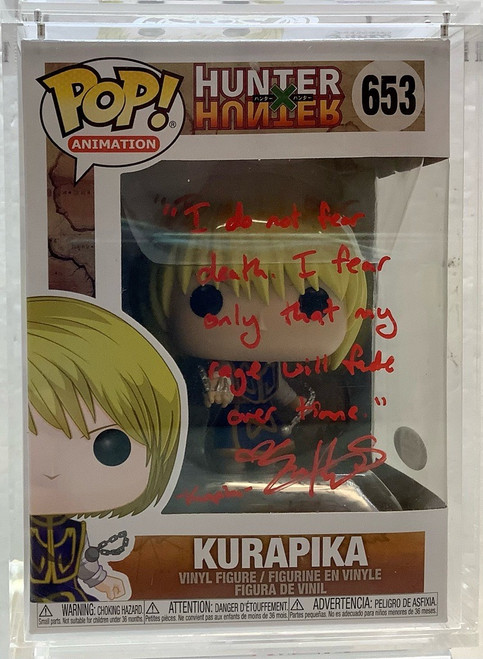 Hunter x Hunter: POP! Figure - Kurapika Signed by Erika Harlacher(105085229)