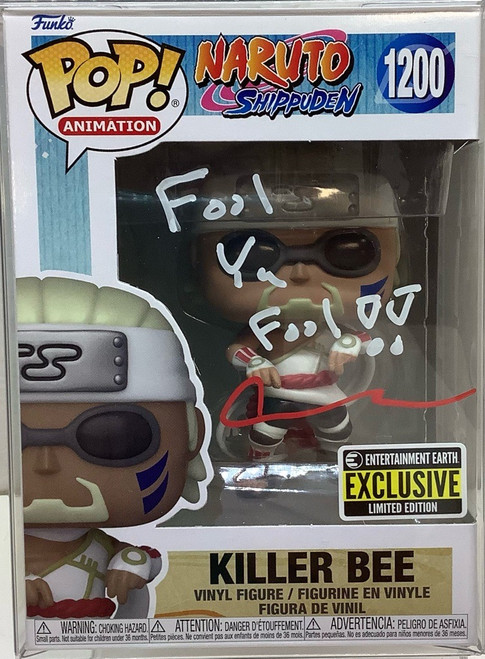 Naruto Shippuden : Pop Figure - Killer Bee (Entertaiment Earth)(Catero Colbert Autograph)(105086625)