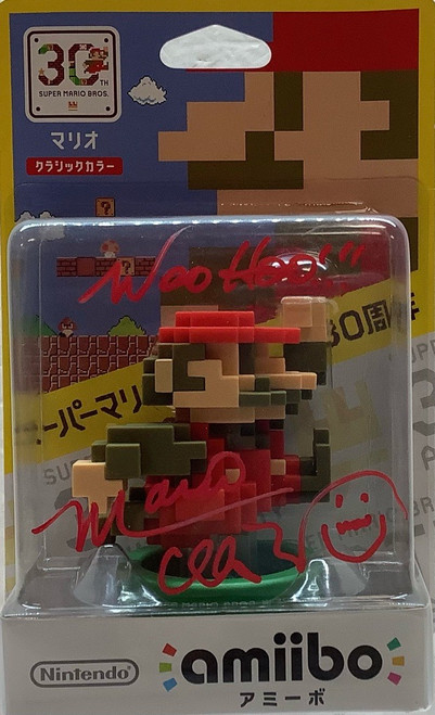 Super Mario Bros. : amiibo - Mario Classic Color(Charles Martinet Autograph)(105088954)