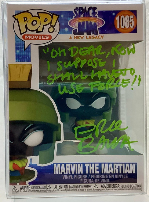 Space Jam New Legacy: Pop Figure - Marvin the Maritam (Signed by Eric Bauza)(105090886)