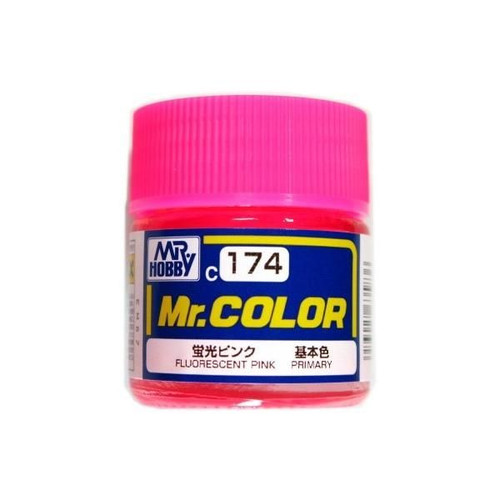 Mr. Hobby: Paint Jar - C174 Mr. Color Fluorescent Pink