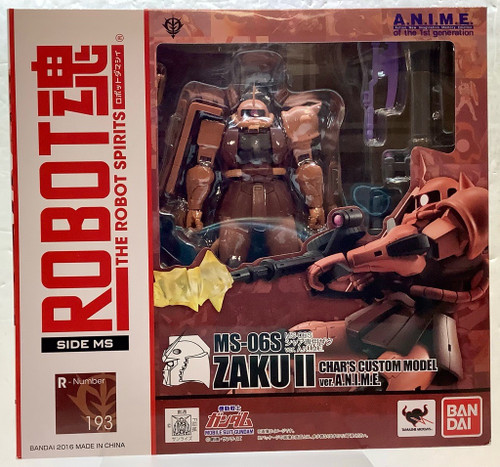 Gundam: Robot Spirits - MS-06s ZAKU-IIs Char's Custom Model ver. A.N.I.M.E.(105093122)