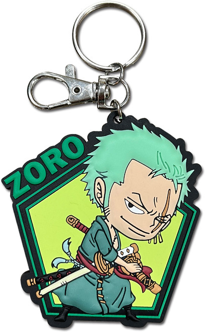One Piece: Key Chain - Zoro Fight PVC