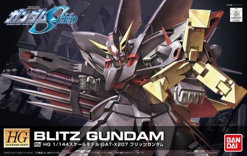 Gundam SEED: HG 1/144 Scale Plastic Model Kit - GAT-X207 Blitz Gundam