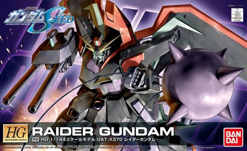 Gundam SEED: HG 1/144 Scale Plastic Model Kit - GAT-X370 Raider Gundam