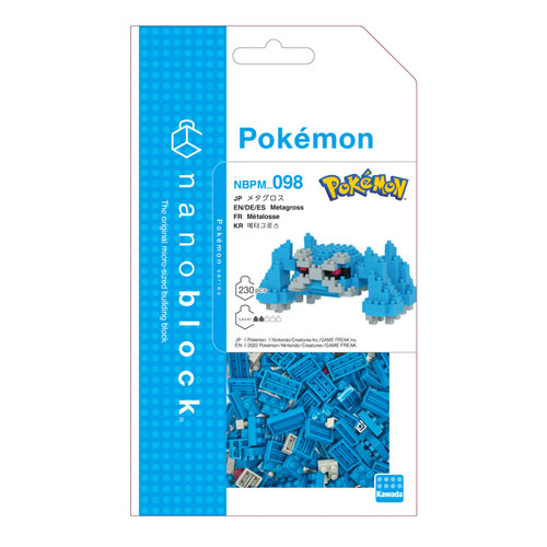 Pokemon: Nanoblock Pokemon Series - NBPM_098 Metagross(105096771)