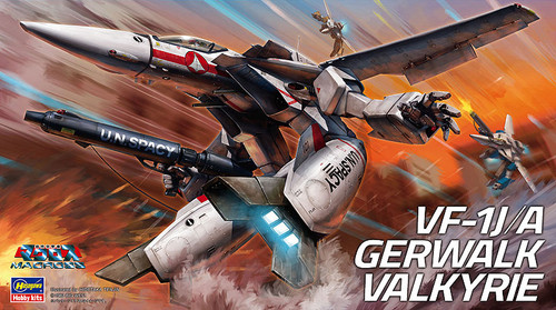 Macross : 1/72 Scale Model Kit - VF-1J/A Gerwalk Valkyrie