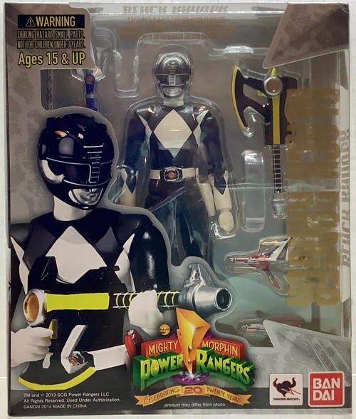 Mighty Morphin Power Rangers : S.H.Figuarts - Black Ranger