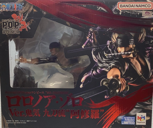 One Piece: Non Scale Figure - Portrait Of Pirates Wa-Maximum Roronoa Zoro ver. Demon Spirit Kyuutou-ryuu Asura(105103613)