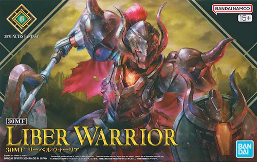 30 Minute Fantasy: 30MF Non-Scale Plastic Model Kit - Liber Warrior