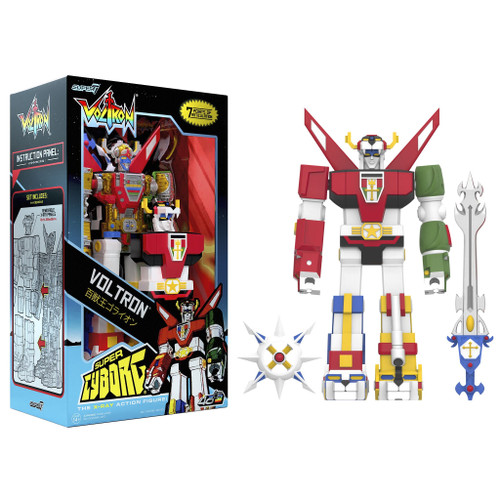 Voltron Defender of the Universe: Super7 Super Cyborg Action Figure - Voltron (Full Color)